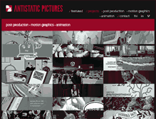 Tablet Screenshot of antistaticpictures.com